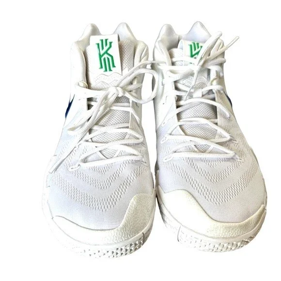 Nike Kyrie 4 White And Deep Royal Sneakers Mens Size 14